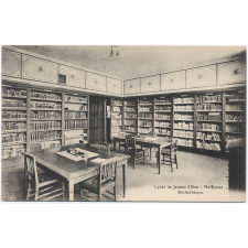 Lycée de Jeunes Filles - Mulhouse - Bibliothèque.