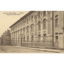 Lycée de jeunes Filles - Le Mans - Façade, Rue Berthelot.