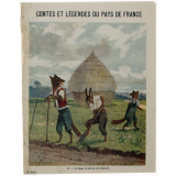Le Loup, le Lièvre et le Renard - Contes et légendes du pays de France. 2ème série n°6.  