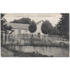 St-Lambert-du-Lattay (M.-&-L.) - L'Ecole libre des Garçons.