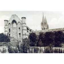 Le Lycée Malherbe - (Ancienne Abbaye-aux-Hommes) - Caen. (Calvados).