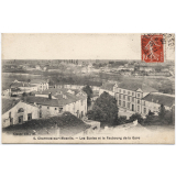 4 - Charmes-sur-Moselle - Les Ecoles et le Faubourg de la Gare.