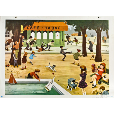 Tableau mural. Écrire et parler CE1. Nos jeux. 