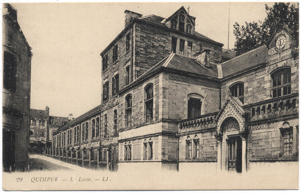 29 - Quimper - Le Lycée.