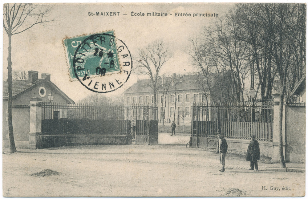 Saint-Maixent - Ecole Militaire - Entrée principale.