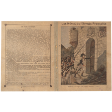La Tour d'Auvergne et la colonne infernale - Les héros de l'armée française. N°5.