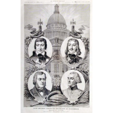 Les grands citoyens français au Panthéon. Cérémonie du 4 août 1889.