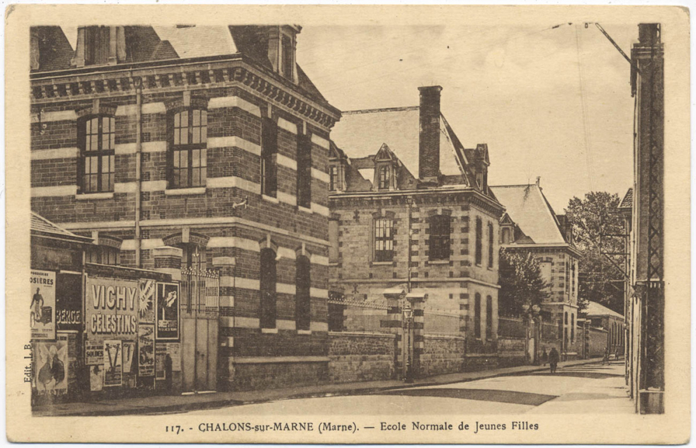117 - Châlons-sur-Marne (Marne) - Ecole Normale de jeunes Filles.