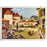 Tableau mural. Écrire et parler CE1. A la ferme.
