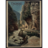 Dauphiné - Affiche P.L.M.
