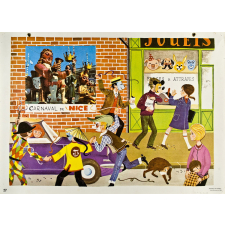 Tableau mural. Écrire et parler CE2. Vive Carnaval. 