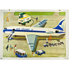 Tableau mural. Écrire et parler CE2. A Orly.