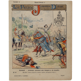 Patay. Jehanne entraîne ses troupes à la bataille - La Patrie. Jehanne d'Arc la bonne Françoise. n°5. 