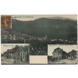 Souvenir de Geishouse - Mairie et école - Restaurant et Epicerie Alphonse Fahr.