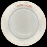 Assiette de réfectoire  