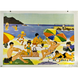Tableau mural. Écrire et parler CE2. Au bord de la mer.