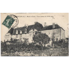 Chacé (M.-&-L.) - Mairie et Ecoles - Vieux Château du XVIIe siècle.