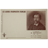 Buvard publicitaire. M. Berthelot (1827-1907). 