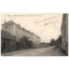 Sarthe - Château-du-Loir - Ecole Supérieure de Garçons.