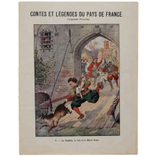 La faucille, le Coq et le Merle Blanc - Contes et légendes du pays de France. 1ère série n°7.