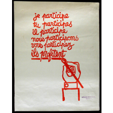 Je participe, tu participes, il participe, nous participons, vous participez, ils profitent.