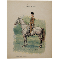 Officier des cosaques du convoi de S. M. l'Empereur - L'Armée russe.