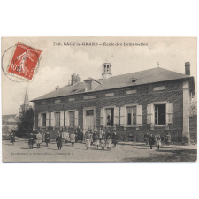 736 - Sacy-le-Grand - Ecole des Demoiselles.