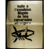 Halte à l'expulsion illégale de nos camarades étrangers.