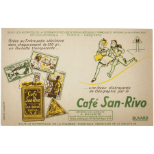 Buvard publicitaire. Café San-Rivo.