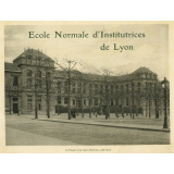 Ecole Normale d'Institutrices de Lyon.