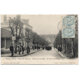 9 - Savigny s/ Orge - Ecole des Garçons - Avenue de la Gare - Au fond le Château.