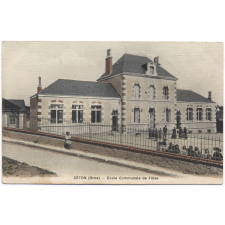 Céton (Orne) - Ecole Communale de Filles.