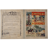 Mirador du fort des Amazones. Un interrogatoire. Combat de Takon - Campagne du Dahomey n°5.