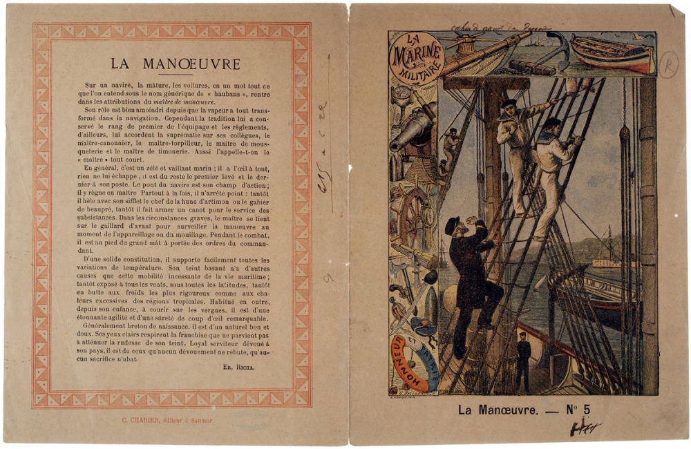 La Manœuvre - La marine militaire. N°5.