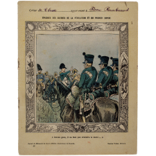 Napoléon harangue ses troupes avant la bataille d'Iéna - Épisodes des guerres de la Révolution et du premier Empire n°15.