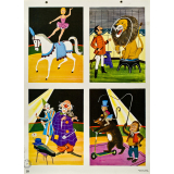 Tableau mural. Écrire et parler CE2. La piste aux étoiles. 