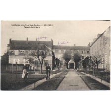 Institution des Sourdes-Muettes - Orléans - Façade intérieure.