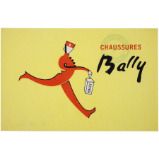 Buvard publicitaire. Chaussures Bally.