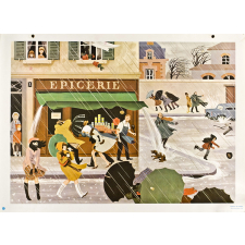 Tableau mural. Écrire et parler CE1. Le mauvais temps.