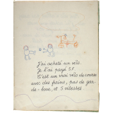 Travaux d'élèves Freinet, album. Un rêve. 