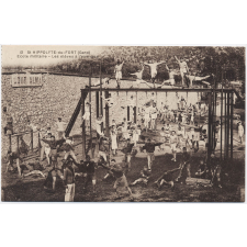 12 - St-Hippolyte-du-Fort (Gard) - Ecole militaire - Les élèves à l'exercice.