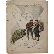 Modane. Manœuvre de Chasseurs alpins - Nos Frontières et Nos Forteresses.