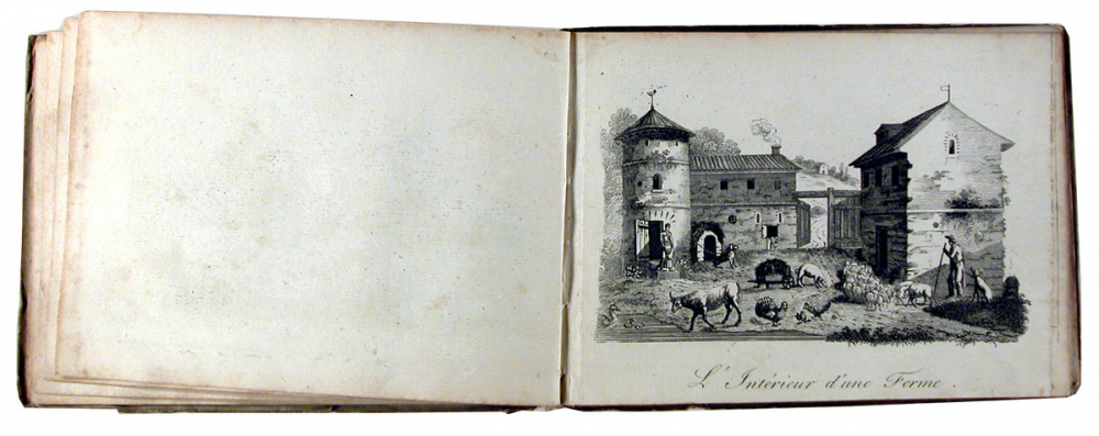 Le Jeune dessinateur ou Etudes de Paysages, de Fleurs et d'Animaux, accompagnées d'un texte sur ce genre de dessin ; ouvrage destiné à l'Amusement de la Jeunesse .