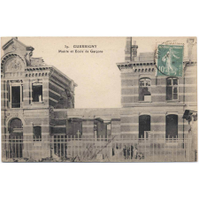 39 - Guerbigny - Mairie et Ecole de Garçons.