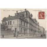 5633 - Lyon - L'Ecole de Santé Militaire et l'Avenue Berthelot.