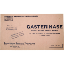 Buvard publicitaire. Gasterinase.