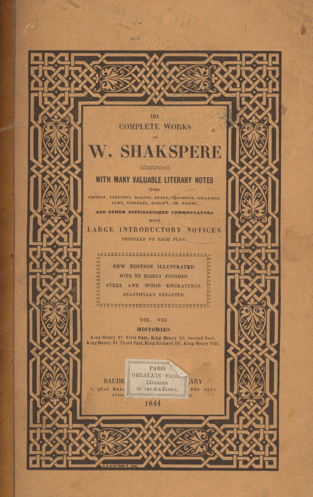The Complete works of W. Shakspere : Histories : Vol. II