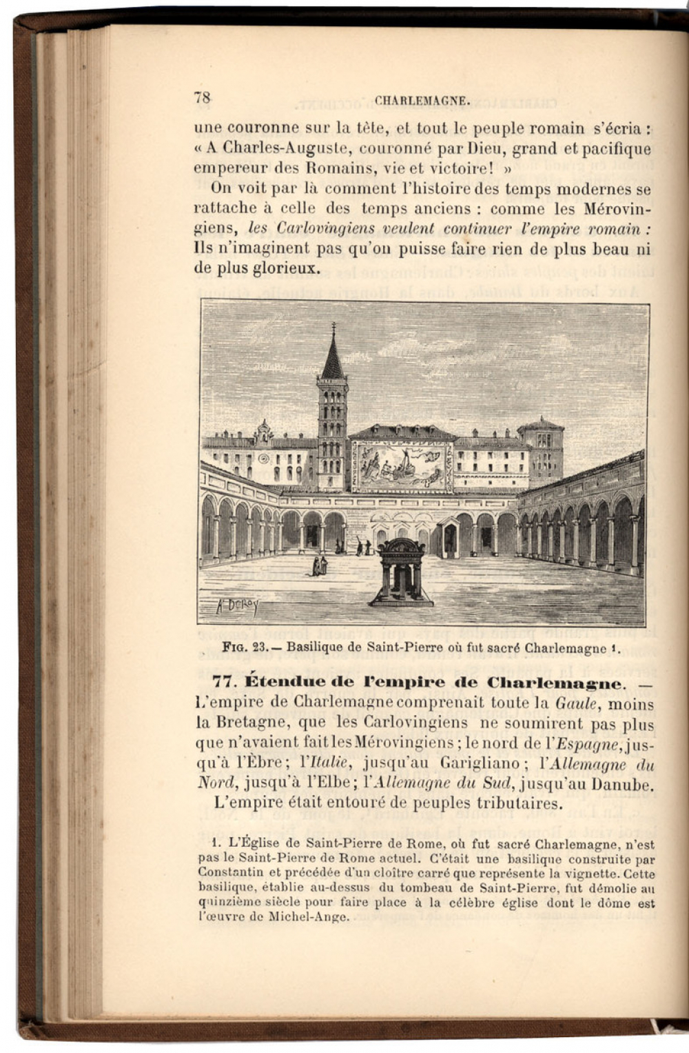 Histoire de France et notions sommaires d'histoire générale - Moyen Âge.