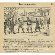Deuxième livre de langue française à l'usage des élèves du cours élémentaire.