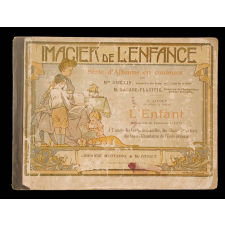 Imagier de l'enfance. Série d'albums en couleurs à l'usage des écoles maternelles, des classes enfantines et des cours élémentaires de l'école primaire. Ier livret : L'enfant. Livre de l'élève.